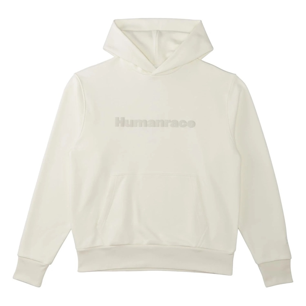 Adidas Originals Unisex PW Pharrell Williams Humanrace Basics Hoody Off White